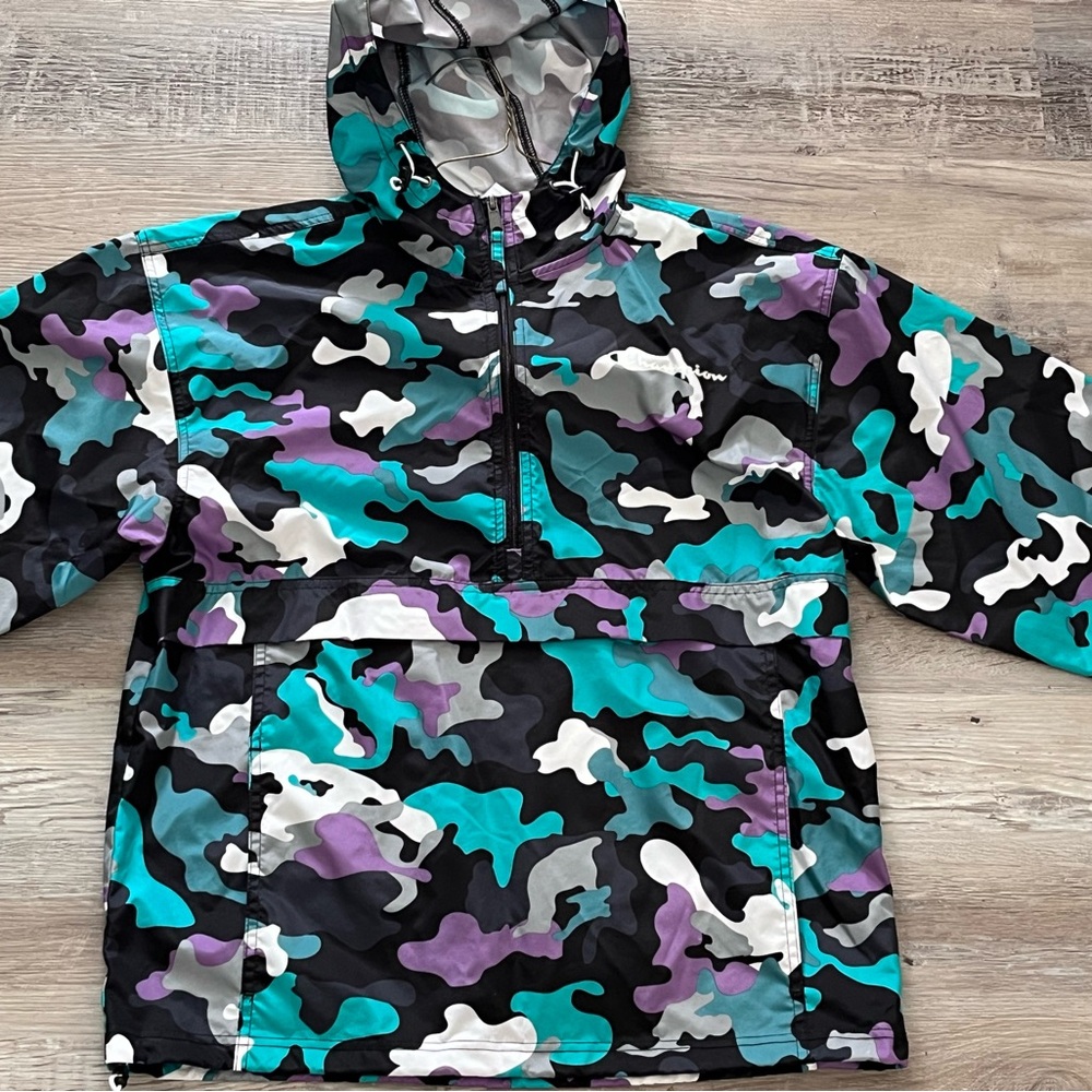FLEECE CHAMPION HOODIE (Windbreaker)